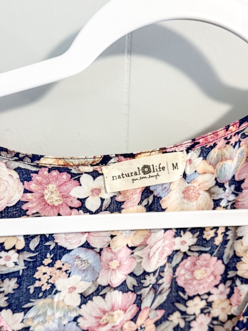 Natural Life Lucia Floral Tiered Maxi Dress - Picture 5 of 5